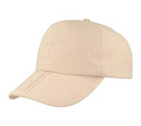 Breiter Klappbare Baseball Cap Basecap mit UV-Schutz 80, Beige, XL
