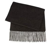 Breiter Schal aus 100% Cashmink für Damen Herren 180 x 30 cm mit Fransen weich bequem