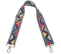 Breiter Schultertaschengurt Verstellbarer für Handtaschen und Tote Bags | Polyester Baumwolle, 360 Grad Drehbare Schnalle, Robuste Metallteile, für Pendler, Reise und Büro