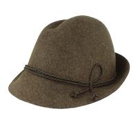 Breiter Trachtenhut, Oliv, Größe M (56-57)