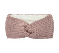 Breites, mit Fleece gefüttertes, gestricktes Stirnband for Damen, solides warmes Haarband, elastisches Sport-Yoga-Kopfbedeckungs-Haar-Accessoire(Skin pink)