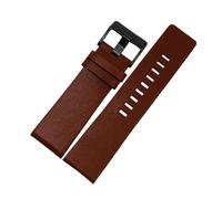 Breites Uhrenarmband aus Leder - 22-32 mm, Ersatzarmband für Herren mit robuster Schnalle,28mm