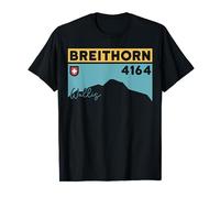 Breithorn Traverse Zermatt Wallis Klettern Wandern Geschenke T-Shirt