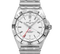 Breitling Men's A32398101A1A1 Chronomat 40mm Automatic GMT white