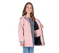 Breizh Ocean - Gewachste Unisex Kinder Regenmantel ARTIC KID, Mit Kapuze, Regenschutz, innen Fleece - 1 Jahr bis 14 Jahre