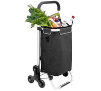 bremermann Einkaufstrolley Drebber - 45 L Kapazität, Treppensteiger in schwarz