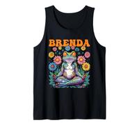 Brenda Skurriles Frosch-Design für Mädchen Name Brenda Tank Top