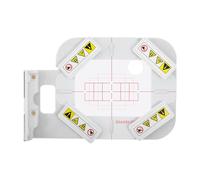 Brewland Magnetischer Stickrahmen für Brother PE900 PE800 SE1900 SE2000 PE770 NS1250E NS2750D NS2850D PE780D PE750D PE700 Innovis 1250 1200 Maschine Babylock, 2,5 x 6,3 cm Mm ighty Magnet Snap Rahmen