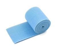 Breyhda 5 Meter 1,4 mm Dickes Gummiband, 50 mm, Dekoration, Kleidung, Gummiband, DIY-Nähzubehör,Hellblau,50mm