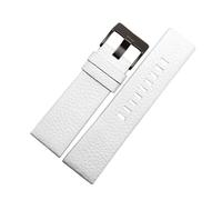 Breyhda Uhrenarmband aus strukturiertem Narbenleder - 22-30 mm, Ersatzarmband für Herren,27mm