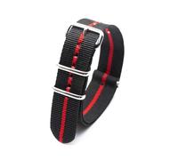 Breyhda Weiches, atmungsaktives Nylon-Uhrenarmband, 18 mm, 20 mm, 22 mm, 24 mm - Ersatzarmbänder, kompatibel mit verschiedenen Uhren,18mm