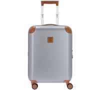 Brics Kabinentrolley Amalfi 4-Rollen - silber - Trolley 55 cm