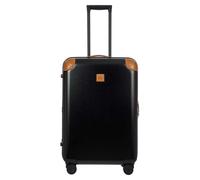 Brics Amalfi 4-Rollen Trolley schwarz, Polycarbonat, 48 x 71 x 27cm