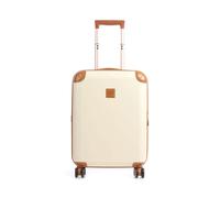 Brics Amalfi 4-Rollen Trolley creme, Polycarbonat, 38 x 55 x 22cm