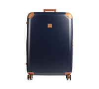 Brics Amalfi 4-Rollen Trolley dunkelblau, Polycarbonat, 56 x 82 x 30cm