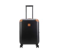 Brics Amalfi 4-Rollen Trolley schwarz, Polycarbonat, 38 x 55 x 22cm