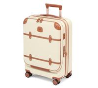 Bric's Bellagio 3.0 Spinner Trunk - Luxus-Hartschalengepäck mit großen Rädern, Teleskopgriff, Lederdetails - erweiterbarer Rollkoffer