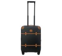 Brics Bellagio - 4-Rollen-Kabinentrolley 55 cm recycelt (black/tan)