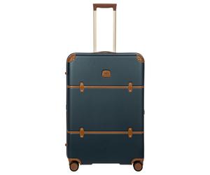 Brics Bellagio - 4-Rollen-Trolley 76 cm erw. recycelt (blue/tan)