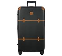 Brics Bellagio Trunk - 4-Rollen-Trolley 80 cm recycelt (black/tan)