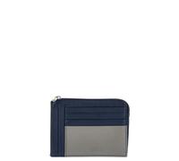 Brics Bernina Reißverschluss-Münzbeutel mit Dokumenten- und Kreditkartenfächern blau - Farb-Varianten: Blau