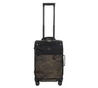 Bric's Milano Kabinen Trolley Replay – 55 cm, 4 Rollen, leichtes Recyclinggewebe, Green Camou