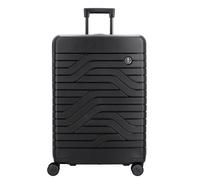 Bric's Milano Trolley Ulisse – erweiterbar, Hartschale, 4 Rollen, 71 cm, Schwarz