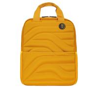 Bric's Reise-Rucksack Kollektion Ulisse B|Y, mit Trolley-Griffschlaufe. Laptop-Rucksack, PC-Tasche, Wasserabweisendes Material, Maße: 28x37x14, Mango
