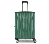 Bric's Cervia 2.0 4 Rollen Trolley M 69 cm mit Dehnfalte grün