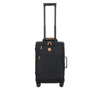 Bric's Erweiterbarer Cabin Trolley, X-Collection, Handgepäckkoffer mit 4 Doppelrädern, Strapazierfähig und Ultraleicht, Größe: 36x55x23 cm, Ozeanblau