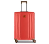 Bric's Ferrara 4 Rollen Trolley M 67 cm mit Dehnfalte rot