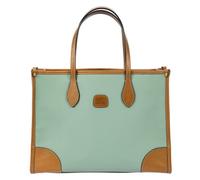 Brics Firenze Shopper grünblau, Lederimitat, Damen