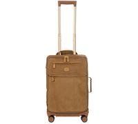 BRIC'S Handgepäckkoffer Life Trolley 4R S 55cm camel