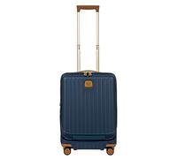 Brics Capri 4-Rollen Trolley mit Vortasche 55 cm - Blue
