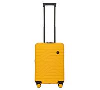 Bric's Hartschalen-Trolley Erweiterbar, Kollektion Ulisse B|Y, 4-Rollen-Koffer, Widerstandsfähig und Ultraleicht, USB-Anschluss, Integriertes TSA-Schloss, Maße: 37x55x23/27, Mango