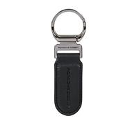 BRIC'S - Keyring Oval, Schwarz, 3,3x10,2x0,5 cm