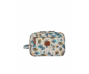 BRICS Kosmetiktasche X-Bag Flower Fiori beige