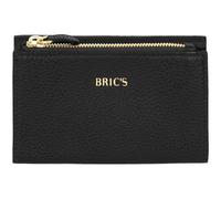 Bric's Leder Geldbörse Gondola Fioraliso Wallet Black schwarz