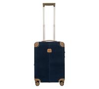 Bric's Life 4 Rollen Kabinentrolley S 55 cm mit Dehnfalte blau