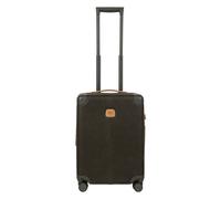 Bric's Life 4 Rollen Kabinentrolley S 55 cm mit Dehnfalte braun