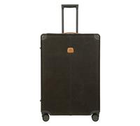 Bric's Life 4 Rollen Trolley L 78 cm mit Dehnfalte braun