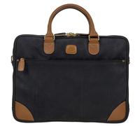 Bric's Life Aktentasche 39 cm Laptopfach blau