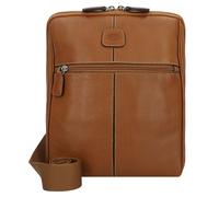 BRIC`S, Life Pelle Schultertasche Leder 24 Cm in mittelbraun, Umhängetaschen für Damen Gr. OneSize