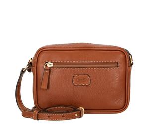 Brics Life Pelle - Umhängetasche 21 cm (cognac)