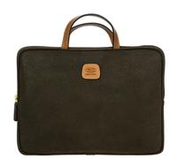 Brics Life Schlanke 14"-Laptop-Tasche Olivgrün - Farb-Varianten: Grün