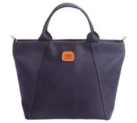 Bric's Milano Shopper Tasche Life – Lederimitat Damen 25 cm Navy