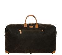 BRICS - LIFE Reisetasche Holdall L Olive grün/brauun