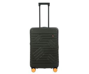 BRIC'S - Mittelgroßer Erweiterbarer Hartschalen-Trolley Ulisse B Y Bric's, Olive, 43x65x26 cm