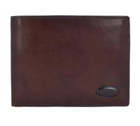 Bric's Ledergeldbörse mit Münzfach und Dokumentenhalter Dunkelbraun - Farb-Varianten: Dunkel Braun