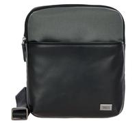 Brics Monza Expandierbare Herren-Umhängetasche grau-schwarz - Farb-Varianten: Grigio